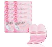 24 pares Rose Parches oculares,Cuidado hidratante y nutritivo,para la piel del contorno de ojos(Rosa)