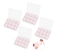 24 Pares Tapones para los Oídos de Cera, Reducción de Ruido Tapones para los Oídos de Cera moldeables, Aislantes, Cómodos y Reutilizables Especiales para Natación, Agua o Ruidos Fuertes