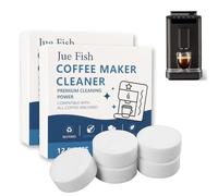 24 Pastillas de Limpieza - Limpieza en 3 Fases para Cafeteras Automáticas, Compatible con Máquinas Jura, Limpieza Regular para el Mantenimiento de la Máquina y la Conservación del Aroma