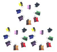 24 Pcs Cpr Mask Emergency Resuscitation Face Mask Disposable Travel Cpr Pocket Mak Keychain Ring