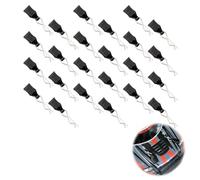 24 PCS R Tipo Body Clip, Clips para Carrocería de Coche RC, R Tipo Clip del Coche RC, RC Shell Hebilla Pin Anillo de retención para 1/10 1/12 1/16 1/18 18859 18858 16889