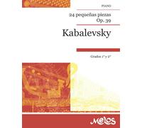 24 pequeñas piezas, Op. 39: Para piano. Grados 1° y 2°