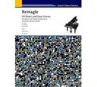 24 petites pièces faciles: Por les premières lecons de piano. piano.