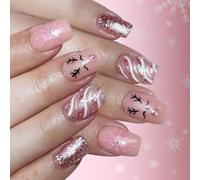 24 pezuñas de polietileno para celebraciones con plan de ciervos de hielo, comodidad constante, múltiples preferencias de tamaño para incidentes de vacaciones, fiestas, pezuñas persistentes