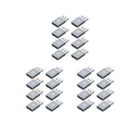 24 Piezas 4K DP Dummy Plug DP Adaptador de Pantalla Virtual EDID Emulador Fantasma Sin Cabeza Tarjeta Gráfica de Video Tramposa