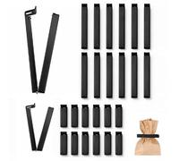 24 Piezas Bolsas Alimentos 6/11 cm Pinzas Cocina Bolsas Clip Pinzas Cierre Bolsas Comida Clips Reutilizable para Bolsas, Bolsas y Bolsas de Congelador