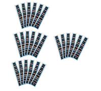 24 Piezas Calcomanía Para Entonación De Violín Nota Del Diapasón Pegatinas Etiqueta Engomada De La Escala Del Ukelele Calcomanías De Diapasón Etiquetas Importante Suministros Papel