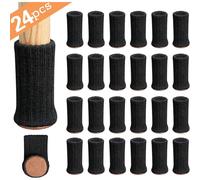 24 piezas de calcetines para patas de silla, calcetines el?sticos de alta elasticidad para muebles, calcetines antideslizantes para patas de silla (ne
