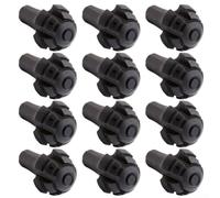 24 piezas de goma para bastones de trekking protectores de punta antideslizante para bastones de senderismo y camping, accesorios de plástico de larga duración para bastones (estilo 2)