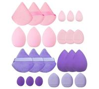 24 Piezas De Herramientas De Belleza, Esponja, Herramienta De Maquillaje Multifuncional, Esponja De Maquillaje Suave Y Elástica
