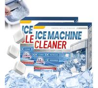 24 Piezas de Limpiador de Máquinas de Hielo, Tabletas de Limpieza Altamente Eficientes para Máquinas de Hielo, Prolonga la Vida útil de tu Máquina para Hacer Helados, Limpieza Profunda