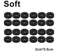 24 piezas de protección para el pulgar para anillos para una mejor experiencia de juego en PS4, PS5, Switch y Steam Deck (elasticidad media)