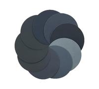 24 Piezas Discos Lijadores 125mm, Discos Lijadora Orbital, Papel de Lija de Carburo de Silicio Seco Húmedo Incluye 400/600/800/1000/1500/2000/3000/5000 Grano para Pulir Madera, Metal, Coche