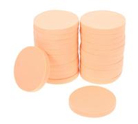 24 Piezas Esponjas de Maquillaje Redondas de Algodón Látex
