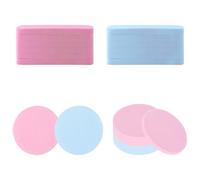 24 Piezas Esponjas faciales comprimidas, Esponjas Desmaquillantes de Celulosa, Redonda Desmaquillante Esponja para Lavado Facial, Exfoliante, Eliminación de Maquillaje