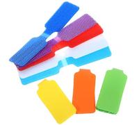 24 Piezas Etiquetas de Sujeción para Cables Multicolor 9x2 Cm