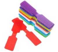 24 Piezas Etiquetas para Cables de Nylon Ajustables 9x2 Cm