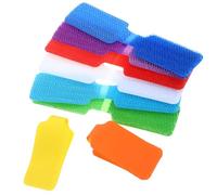24 Piezas Etiquetas para Cables Reutilizables de Nylon, 9x2 Cm