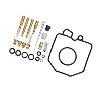 24 piezas Kit de reparación del carburador de motocicleta con junta o reemplazo del flotador de anillo para Hawk 400 CB400T 1980 1981, #111
