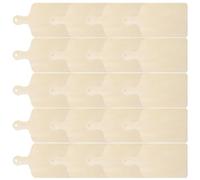 24 Piezas Mini Tablas de Cortar de Madera para Manualidades | Piezas sin Acabado, Superficie Lisa y Bordes Redondeados, Reutilizables para Clases Grupales