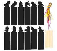 24 Piezas Papel para Rascar Forma Animal, Manualidades | Cartulina y Papel, Rasca y Páginas, para Aula y Bolsas de Fiesta, Navidad y Año Estilo Aleatorio