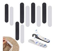 24 Piezas Reductor de Talla de Sombrero, Cinta Reductora de Tamaño de Espuma, Autoadhesivo Banda Reducida de Sombreros para Hombres Y Mujeres, Negro y Blanco