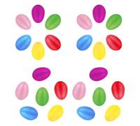 24 Piezas Shaker de Huevo Maracas en Forma De Huevos Huevo Musicales para Percusión y Educación Musical Temprana Fiestas Infantiles