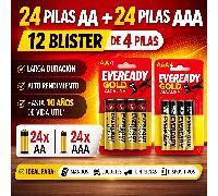 24 pilas AA AAA de más fiable y by Energizer