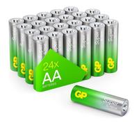 24 Pilas Alcalinas GP Super AA Mignon LR06 LR6 1,5V MN1500 Verdes