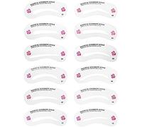 24 plantillas de cejas 24 diseños para cejas gruesas Use las cejas según su estado de ánimo 24 tipos de plantillas para cejas