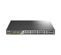 24 ports Gigabit PoE dont 8 PoE++4 port DSS-200G-28MPP/E