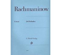 24 PRELUDES - arreglos para piano [partituras] Compositor: RACHMANINOFF SERGEJ