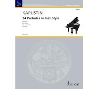 24 Jazz Preludes: op. 53. piano.