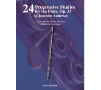 24 progressive studies for the flute, op. 33 flute traversiere