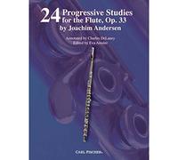 24 progressive studies for the flute, op. 33 flute traversiere