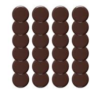 24 protectores deslizantes para muebles que se mueven fácilmente y reducen los ruidos, almohadillas protectoras para alfombras, protectores de suelo, almohadillas deslizantes para patas