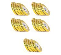 24 rollos de serpentinas doradas con efecto metálico, 240 m de largo, juego de decoración para fiestas de cumpleaños, bodas, Nochevieja y carnaval, decoración de mesa brillante, decoración de