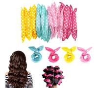 24 rulos de espuma para cabello largo y medio, almohadillas de esponja suave para dormir para niños y mujeres, rulos para dormir en rollos