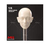 (24) Sin pintar 1/6 Brad Pitt Tom Cruis Arnold Paul Walker Ronaldo Bruce Willis cabeza esculpida talla soldado