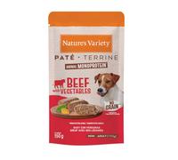 24 sobres x 150 g Nature's Variety Original Adult Mini Buey en paté sobre para perros ¡Pack ahorro!