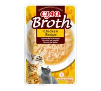 24 sobres x 40 g Ciao Broth Sopa Pollo para gatos ¡Pack Ahorro!