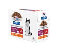24 sobres x 85 g Hill's Prescription Diet Digestive Care i/d Pollo en salsa sobre para gatos ¡Pack ahorro!