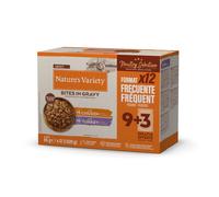 24 sobres x 85 g Nature’s Variety Bocaditos de Pollo o Pavo Sobre en Salsa para gatos adultos ¡Pack Ahorro!