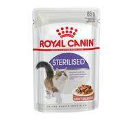 12 sobres x 85 g Royal Canin Feline Sterilised Salsa sobres para gato ¡Pack ahorro!