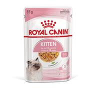 12 sobres x 85 g Royal Canin Kitten comida húmeda en gelatina sobre para gatitos ¡Pack ahorro!
