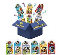 24 Tarjetas Colectivas Italianas Brainrot Caja Ciega | 6 Estilos Aleatorios | 24 Tarjetas Flash Aleatorias, Sin Duplicación | carte de Recolección de Tung Tung Sahur Para Niños y Coleccionistas