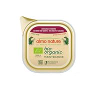 100 g Almo Nature Bio Organic Maintenance Grain Free Carne y Verduras tarrina para perros