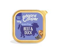 24 tarrinas x 150 g Edgard Cooper Adult Ternera y Pato tarrina para perros ¡Pack ahorro!