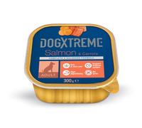 24 tarrinas x 300 g Dogxtreme Adult Salmón y Zanahorias tarrina para perros ¡Pack ahorro!