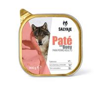 24 tarrinas x 300 g Salvaje Adulto Buey en Paté tarrina para perros ¡Pack Ahorro!